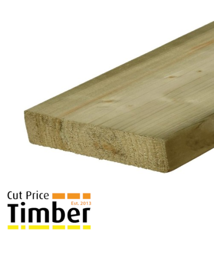 C16 Green Treated 220mm x 45mm x 4.8m