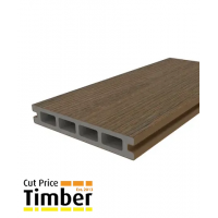 Ultrashield Essentials Composite Decking Board - Grooved Edge - Warm Chestnut product image